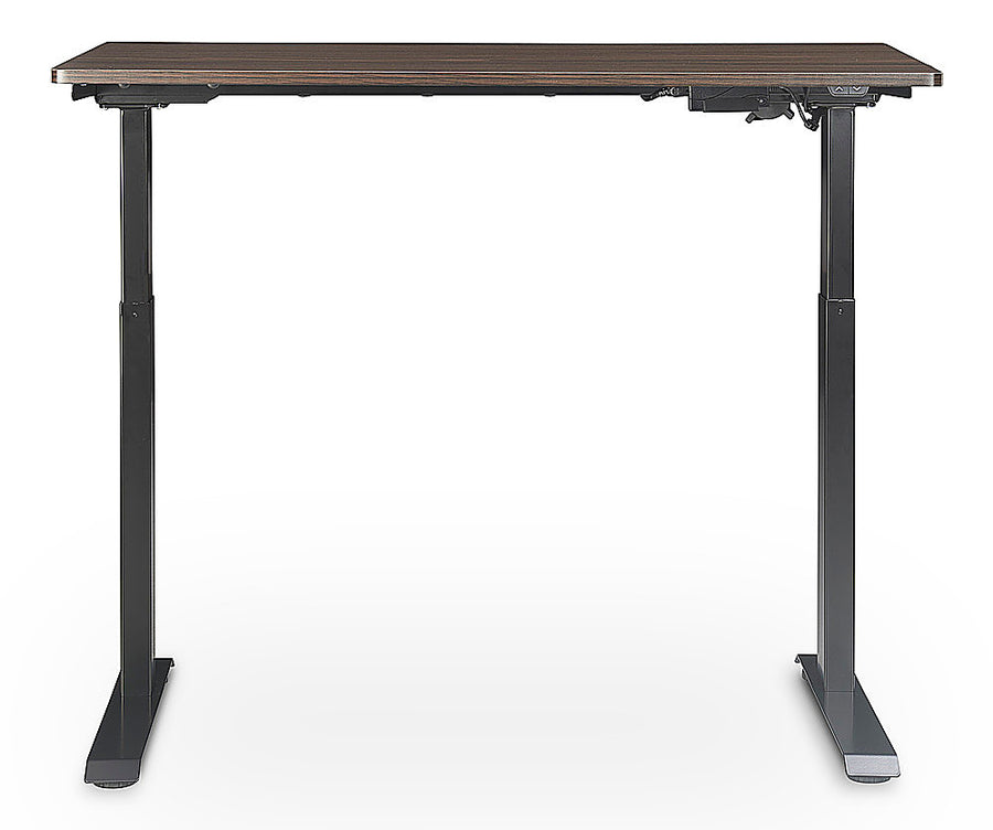Serta - Creativity Electric Height Adjustable Standing Desk - Brown_0