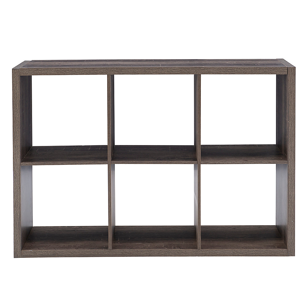 Linon Home Décor - Chabis 6-Cubby Storage Cabinet, Grey - Gray_1