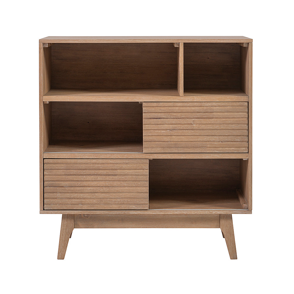 Linon Home Décor - Rosita Three-Shelf Bookcase - Natural_1