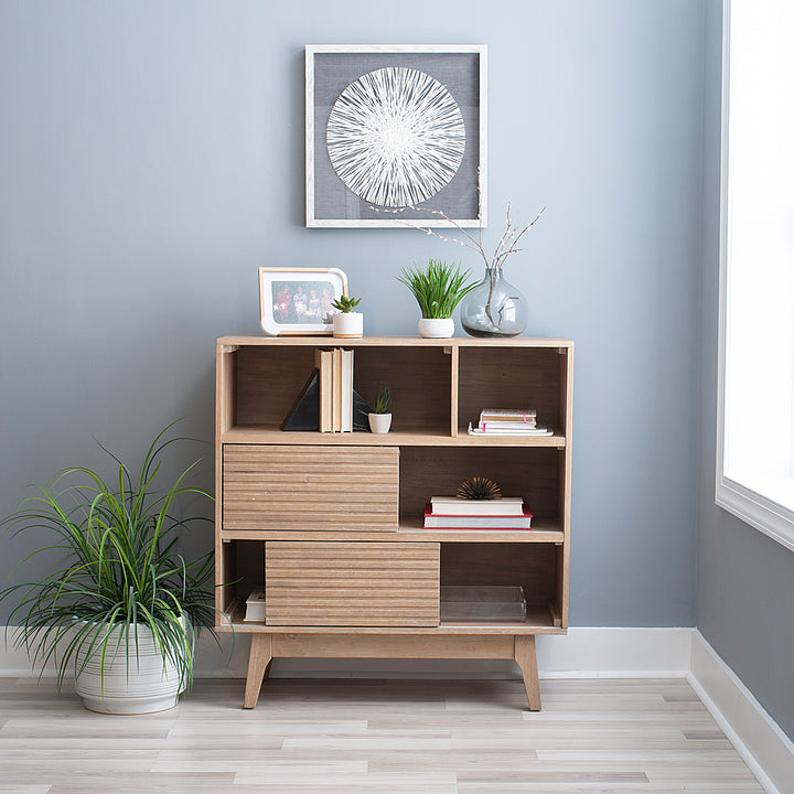 Linon Home Décor - Rosita Three-Shelf Bookcase - Natural_4