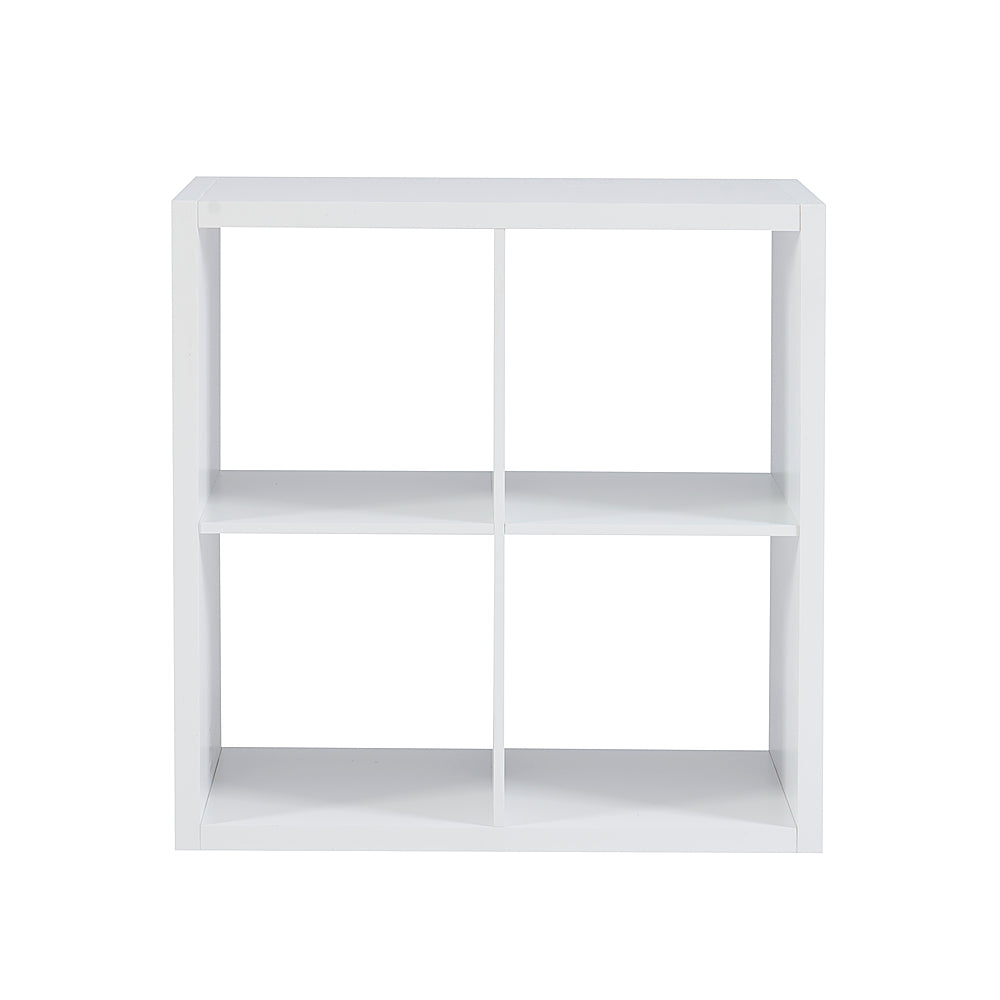 Linon Home Décor - Chabis 4-Cubby Storage Cabinet - White_1