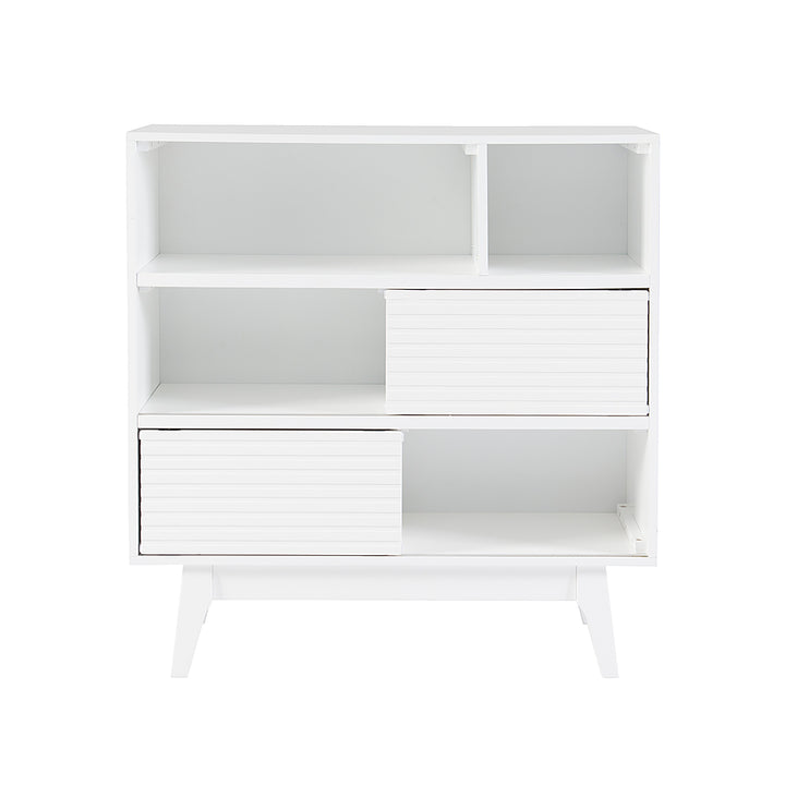Linon Home Décor - Rosita Three-Shelf Bookcase - White_1