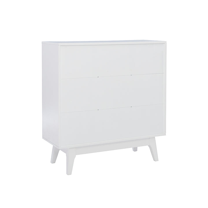 Linon Home Décor - Rosita Three-Shelf Bookcase - White_10