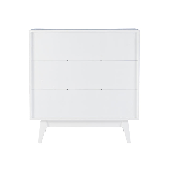 Linon Home Décor - Rosita Three-Shelf Bookcase - White_11