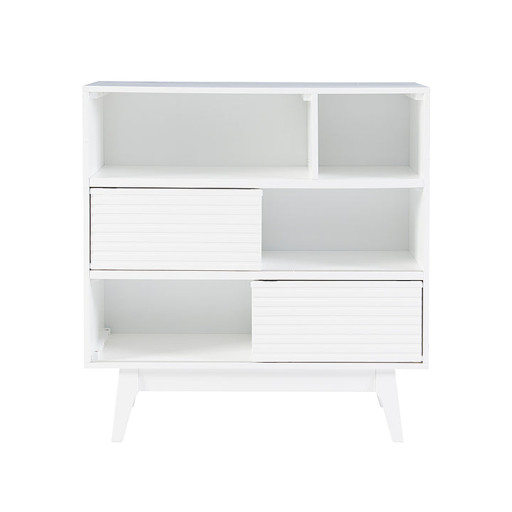Linon Home Décor - Rosita Three-Shelf Bookcase - White_6