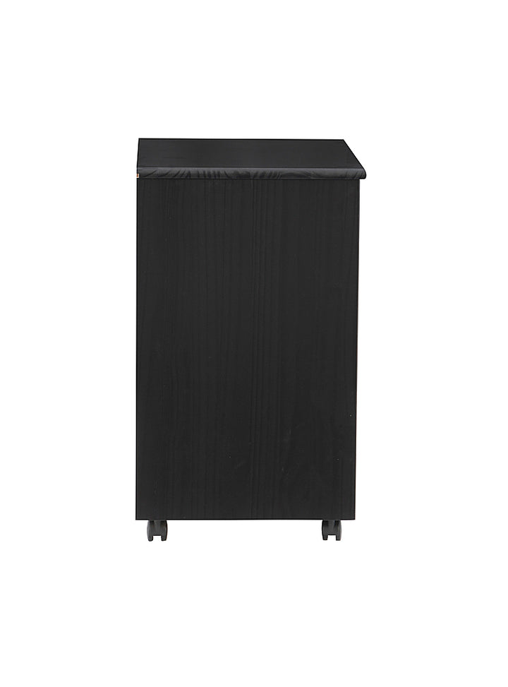 Linon Home Décor - Monte Wide Six-Drawer Rolling Storage Cart - Black_23