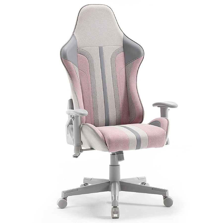 X Rocker - Mysa PC Gaming Chair - Gray/Pink_0