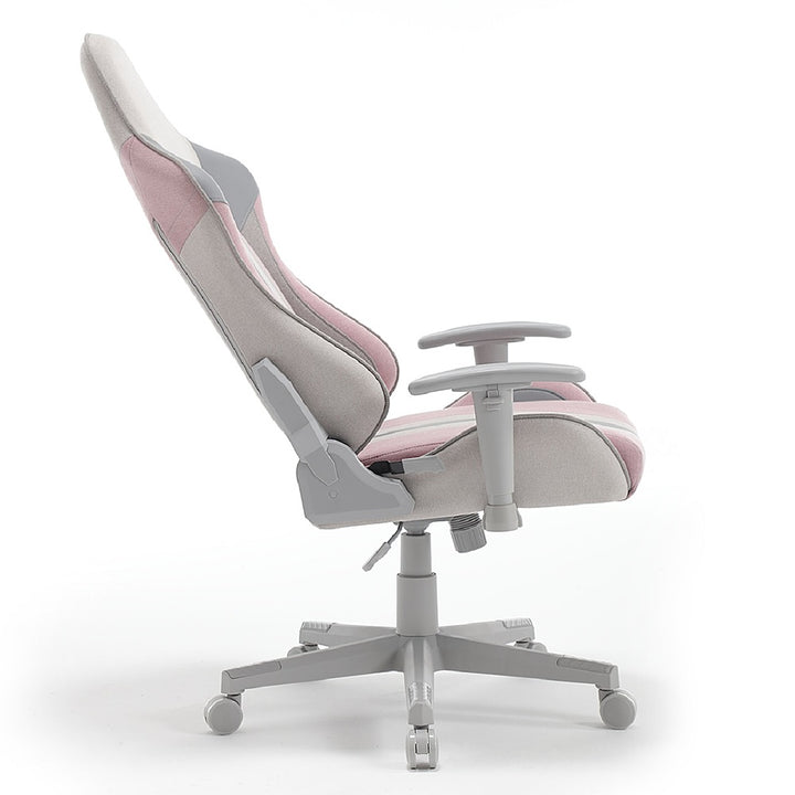X Rocker - Mysa PC Gaming Chair - Gray/Pink_12
