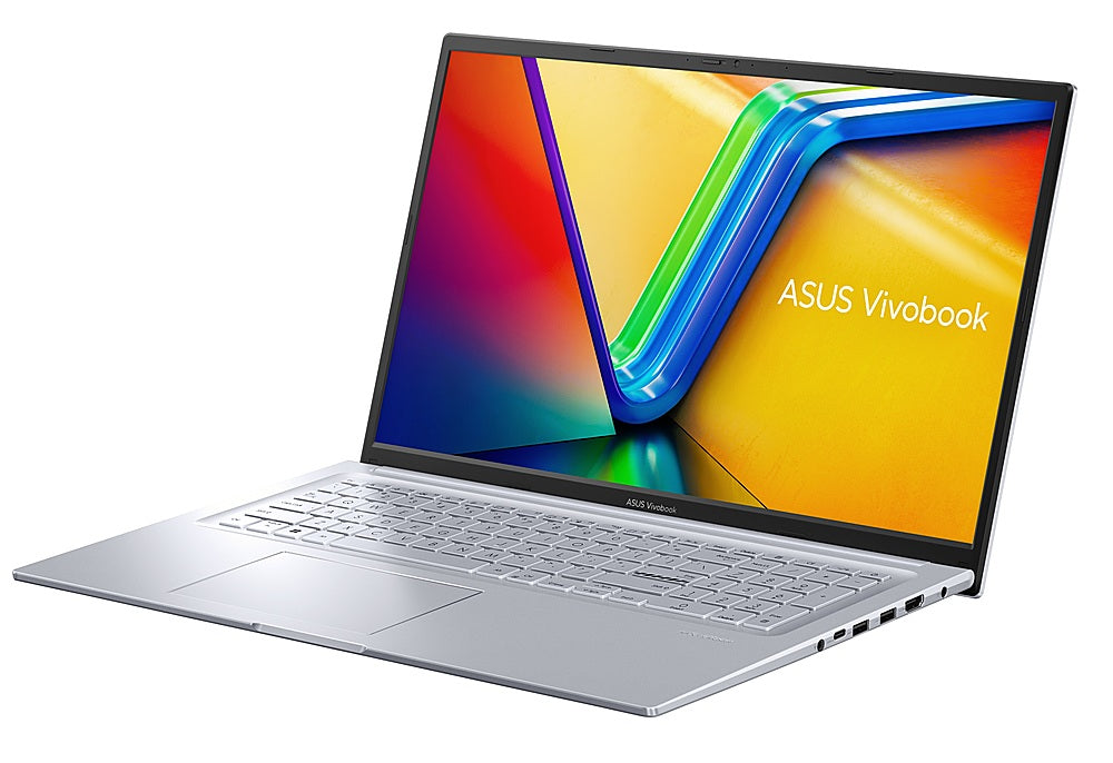 ASUS - Vivobook 17.3” Laptop - Intel Core 13th Gen i9 with 16GB Memory - 1TB SSD - Transparent Silver - Transparent Si_1