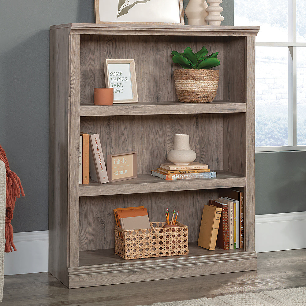 Sauder - 3 Shelf Bookcase Lo - Laurel Oak®_0