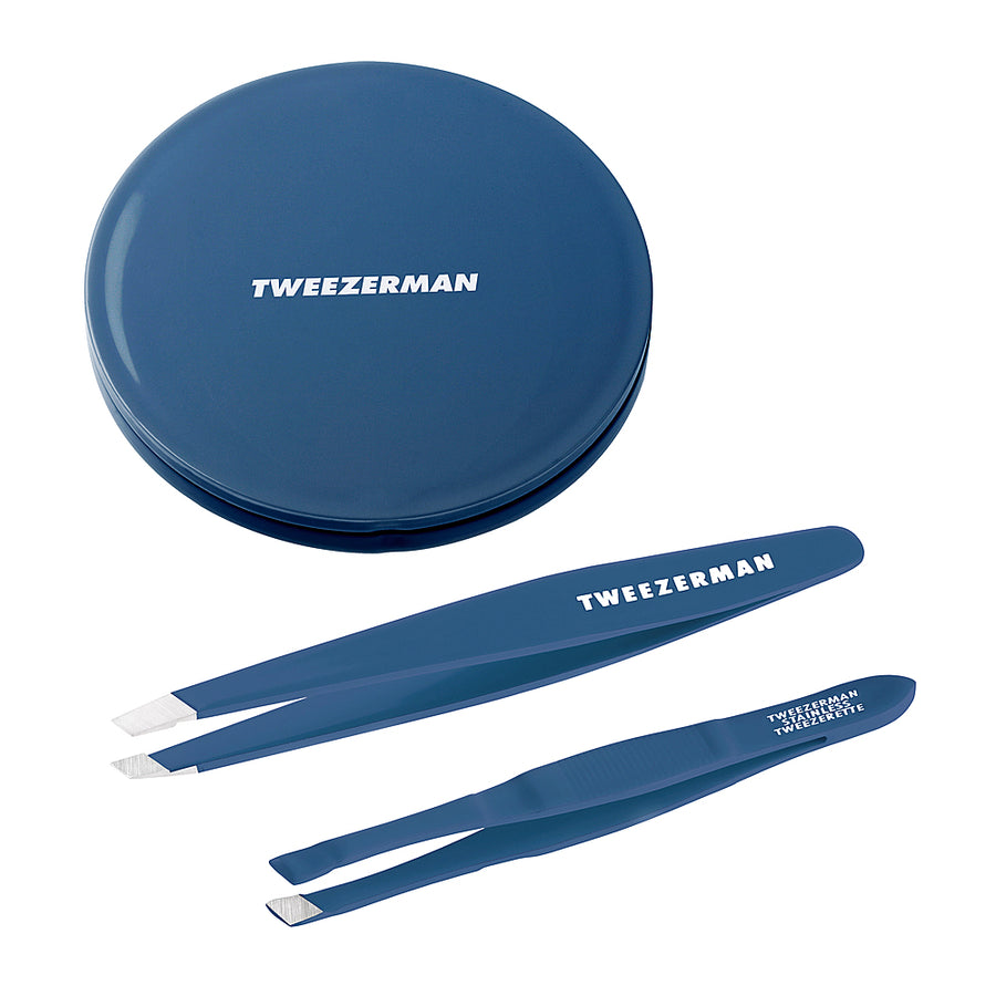 Tweezerman - Brow & Grooming Set - Blue_0