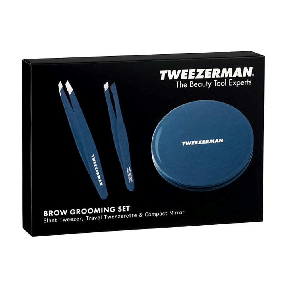 Tweezerman - Brow & Grooming Set - Blue_1