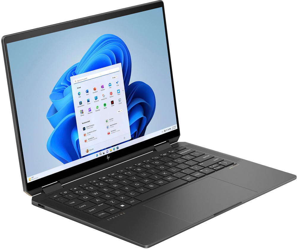 HP - Spectre 2-in-1 14" 2.8K OLED Touch-Screen Laptop - Intel Core Ultra 7 - 16GB LPDDR5x Memory - 1TB SSD - Nightfall Black_1