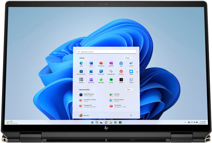 HP - Spectre 2-in-1 14" 2.8K OLED Touch-Screen Laptop - Intel Core Ultra 7 - 16GB LPDDR5x Memory - 1TB SSD - Nightfall Black_5