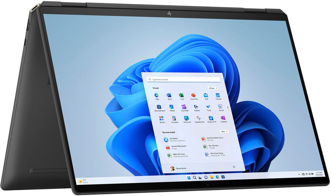 HP - Spectre 2-in-1 16" 2.8K OLED Touch-Screen Laptop - Intel Core Ultra 7 - 32GB LPDDR5x Memory - 1TB SSD - Nightfall Black_3