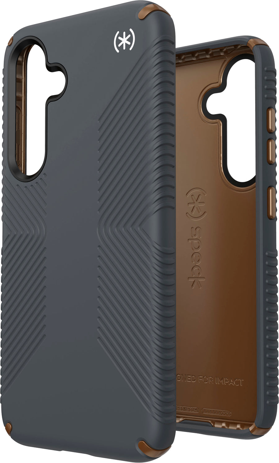 Speck - Presidio2 Grip Case for Samsung Galaxy S24 - Charcoal Gray_0