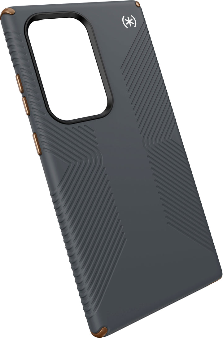 Speck - Presidio2 Grip Case for Samsung Galaxy S24 Ultra - Charcoal Gray_4
