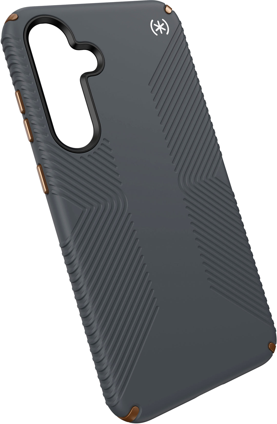 Speck - Presidio2 Grip Case for Samsung Galaxy S24+ - Charcoal Gray_3