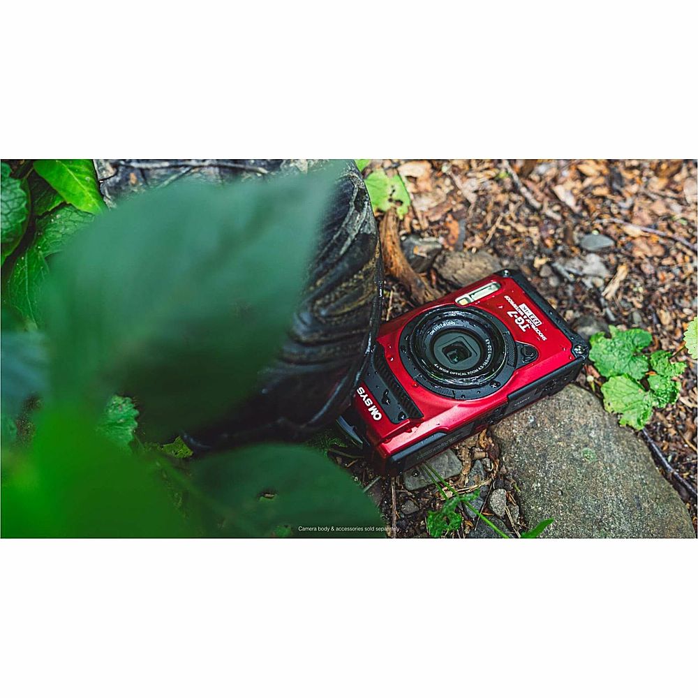 Olympus - OM SYSTEM TG-7 4K Video 12 Megapixel Waterproof Compact Camera - Red_6