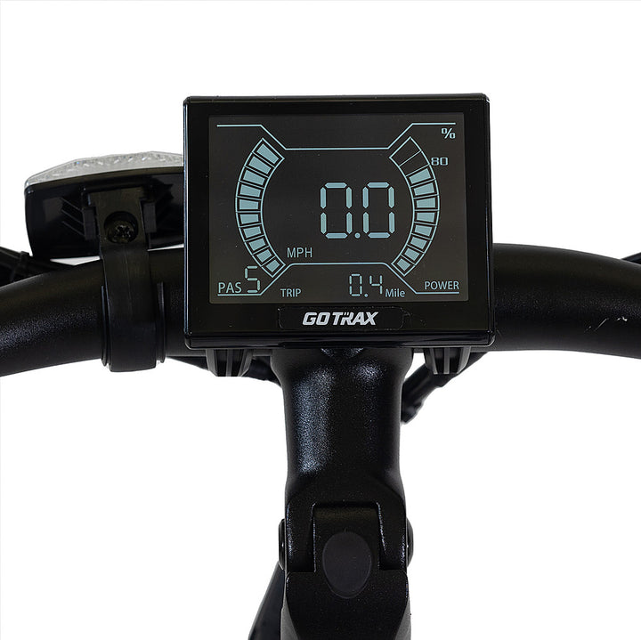 GOTRAX CTI Step Thru Electric Bike w/ 40.5mi Max Operating Range and 20mph Max Speed - WHITE_11