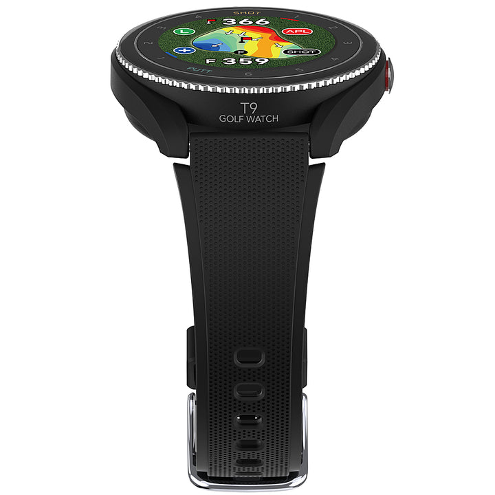 VoiceCaddie - T9 GPS Watch with Green Undulation and Slope - Black_3