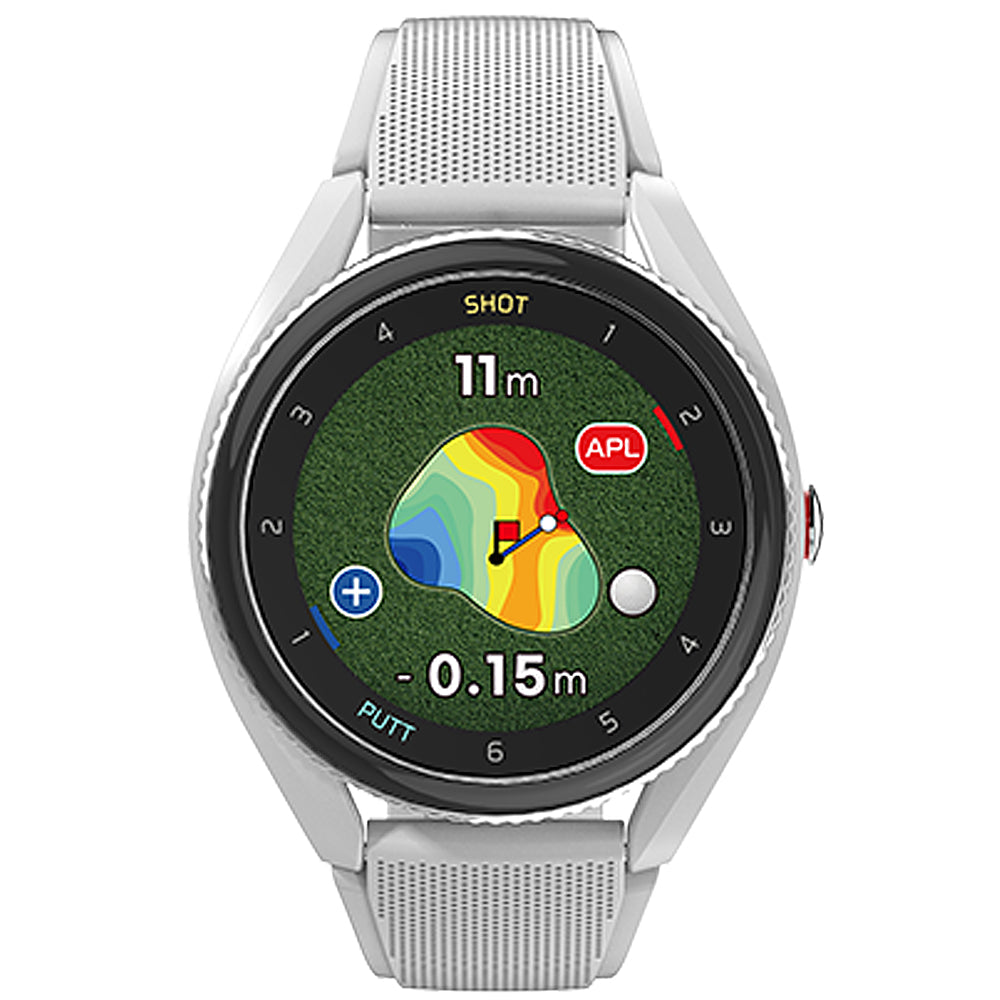 VoiceCaddie - T9 GPS Watch with Green Undulation and Slope - Gray_3
