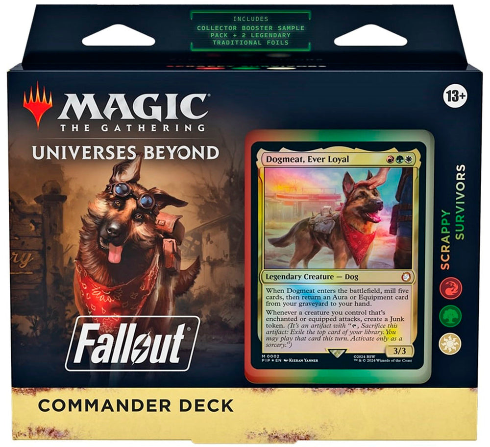 Wizards of The Coast - Magic the Gathering: Fallout Commander Deck - Scrappy Survivors_1