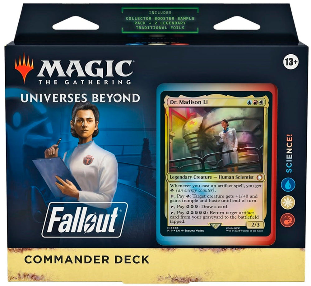 Wizards of The Coast - Magic the Gathering: Fallout Commander Deck - Science!_1