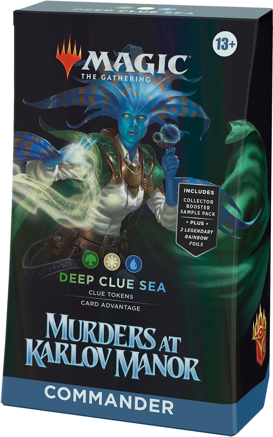 Wizards of The Coast - Magic the Gathering: Murders at Karlov Manor Commander Deck - Deep Clue Sea_0
