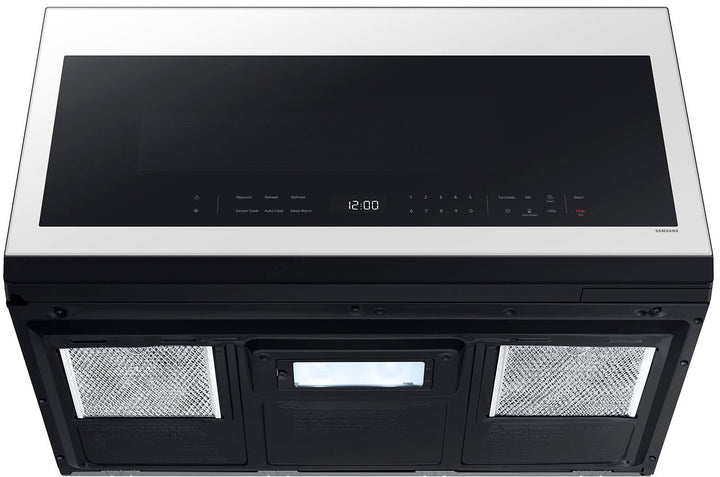 Samsung - Bespoke 2.1 Cu. Ft. Over-the-Range Microwave with Sensor Cooking and Wi-Fi Connectivity - White Glass_5