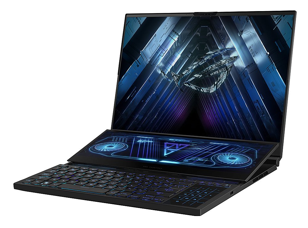 ASUS - ROG Zephyrus Duo 16 Gaming Laptop, 16” QHD Display, AMD Ryzen 9, 32GB Memory, 1TB SSD, NVIDIA RTX 4080, Windows 11 Pro - Black_2