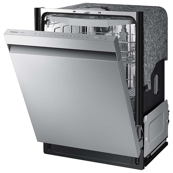 Samsung - 24” Top Control Smart Built-In Stainless Steel Tub Dishwasher with 3rd Rack, StormWash, 46 dBA - Stainless Steel_8