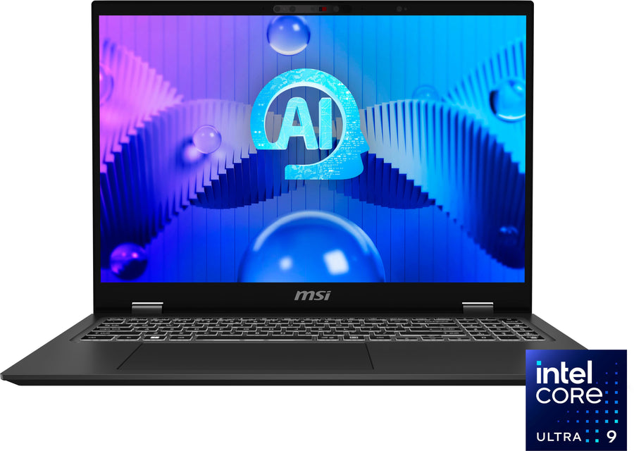 MSI - Prestige 16” Laptop – Intel Evo Edition – Intel Core Ultra 9 – Intel ARC Graphics with 16GB Memory – 1TB SSD - Stellar Gray_0