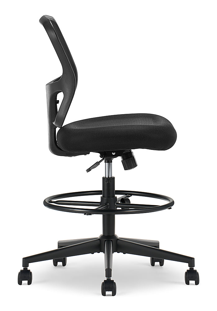 Click365 - Perch Mesh Drafting Office Chair - Black_2