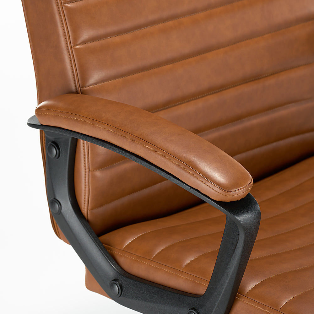 Click365 - Transform 3.0 Upholstered Desk Office Chair - Cognac_4