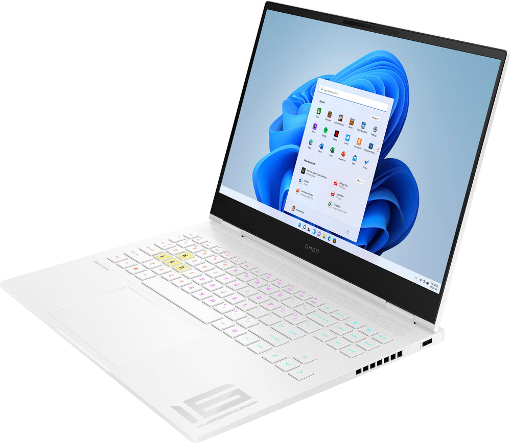 HP OMEN - Transcend 16" Wide Quad XGA Gaming Laptop - Intel Core i9-14900HX - 16GB Memory - NVIDIA GeForce RTX 4070 - 1TB SSD - Ceramic White_1