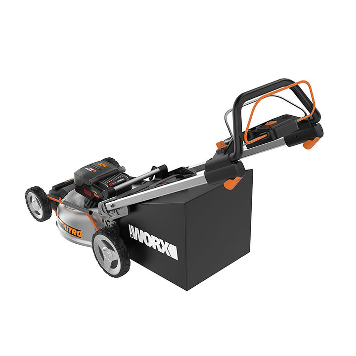 WORX - WG753 40V Cordless Self-Propelled Lawn Mower - Black_10