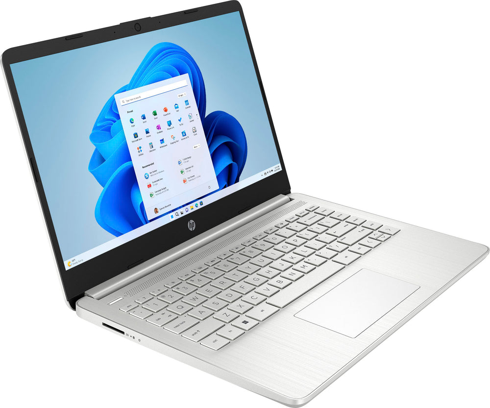 HP - 14" Laptop - Intel Celeron - 4GB Memory - 128GB eMMC - Natural Silver_1