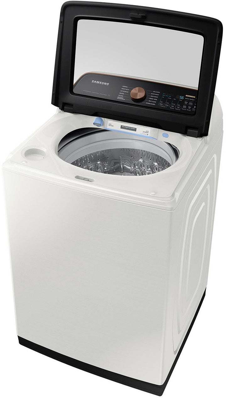 Samsung - 5.5 Cu. Ft. High-Efficiency Smart Top Load Washer with Auto Dispense System - Ivory_3