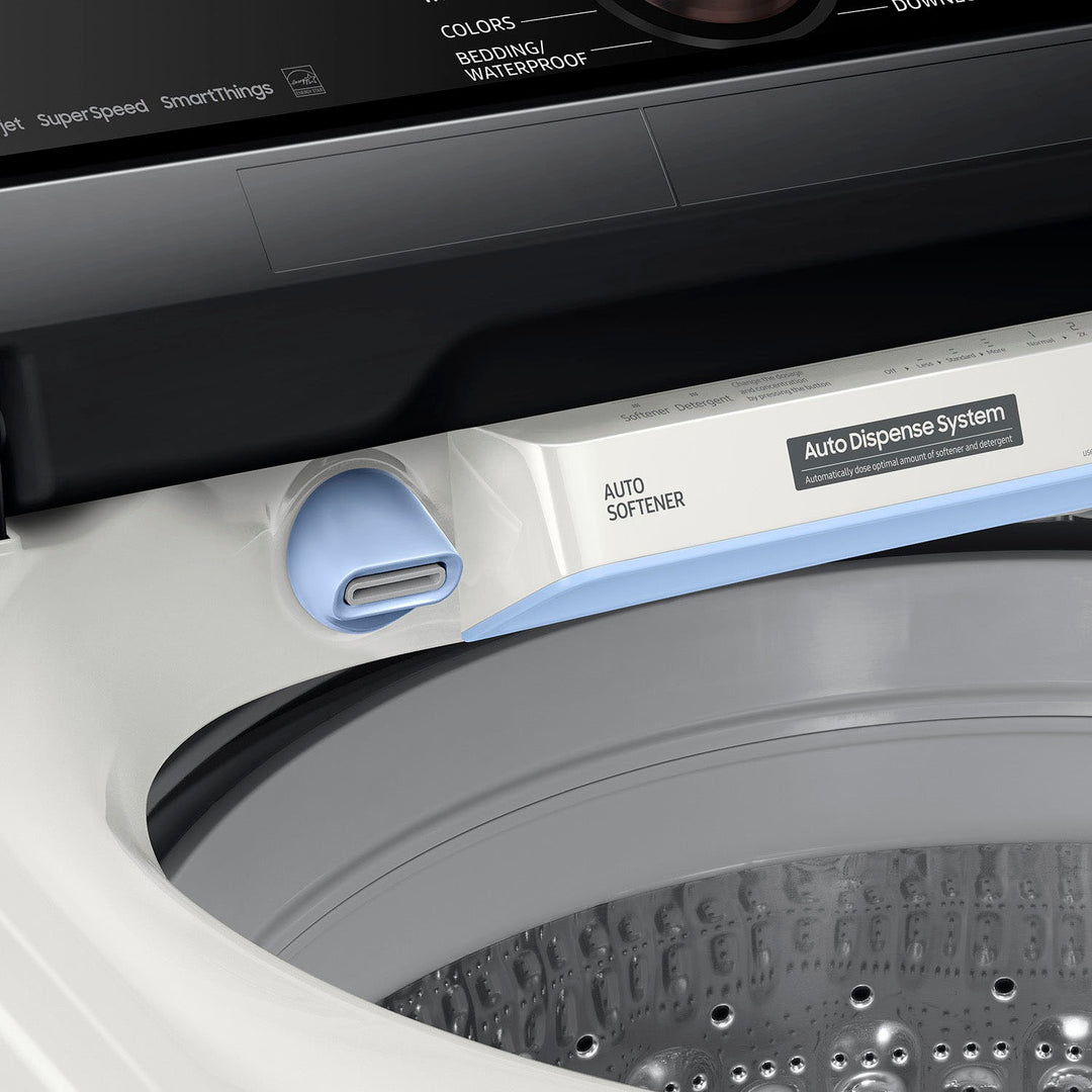 Samsung - 5.5 Cu. Ft. High-Efficiency Smart Top Load Washer with Auto Dispense System - Ivory_7