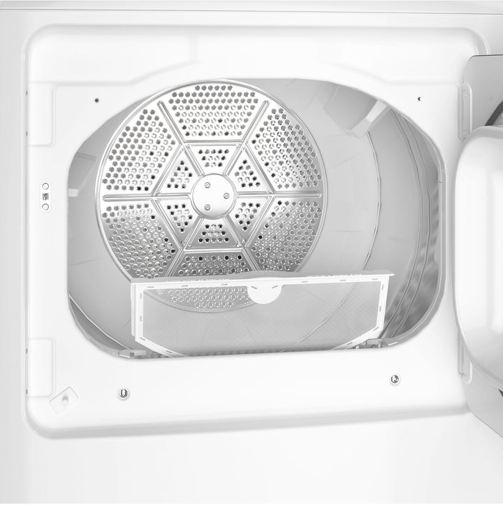 GE - 7.2 Cu. Ft. Electric Dryer with Long Venting up to 120 Ft. - White with Silver Matte_5