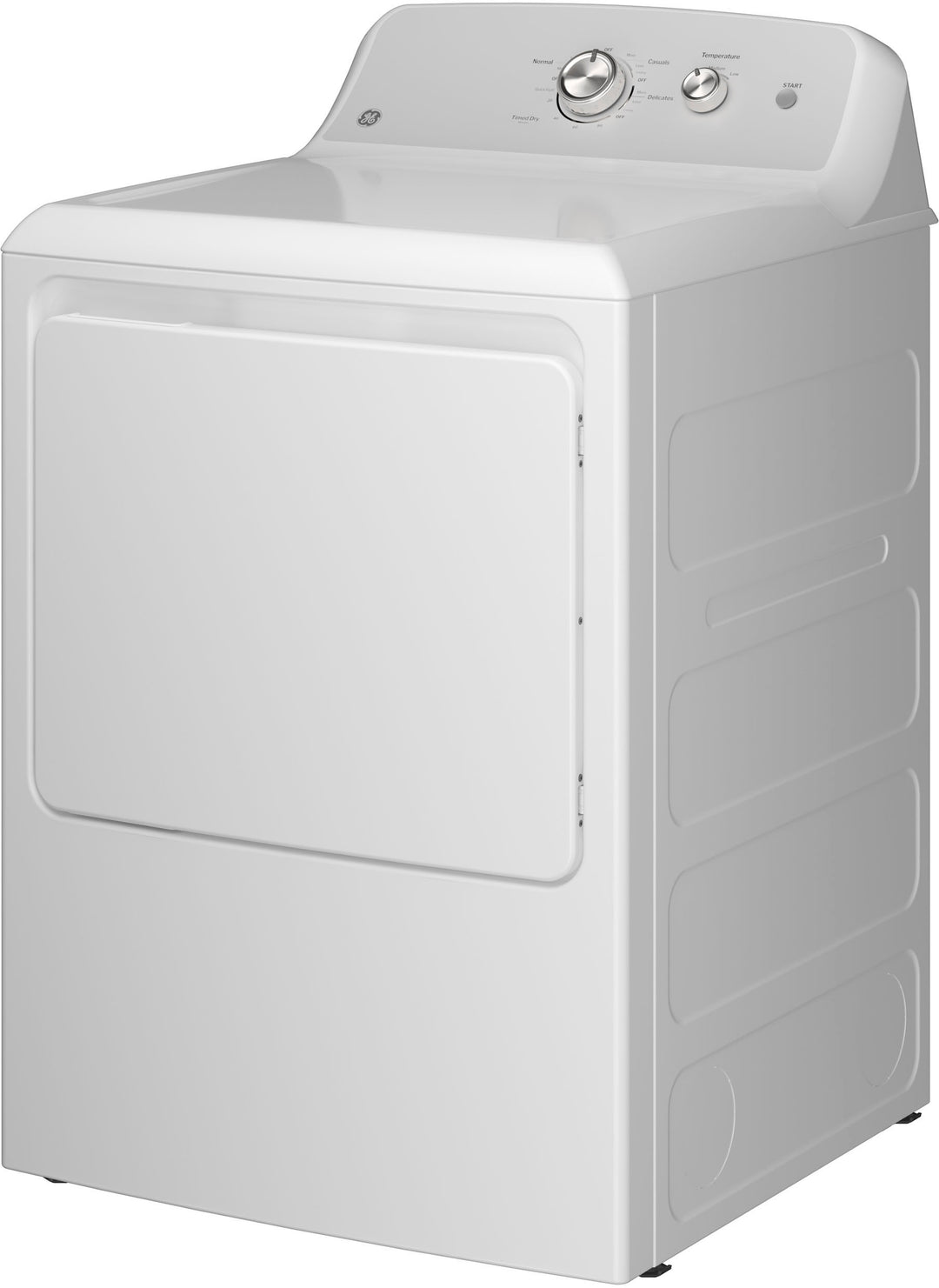 GE - 7.2 Cu. Ft. Electric Dryer with Long Venting up to 120 Ft. - White with Silver Matte_10
