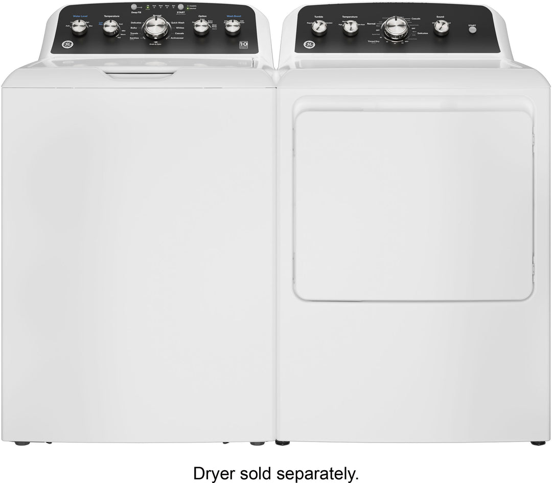 GE - 4.5 Cu. Ft. High-Efficiency Top Load Washer with Wash Boost - White_3