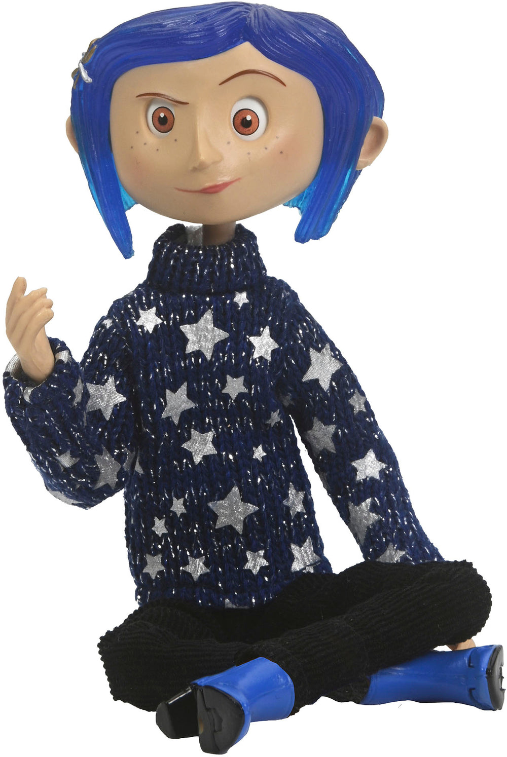 NECA - Coraline Articulated Figure (plastic armature) - in Star Sweater_1