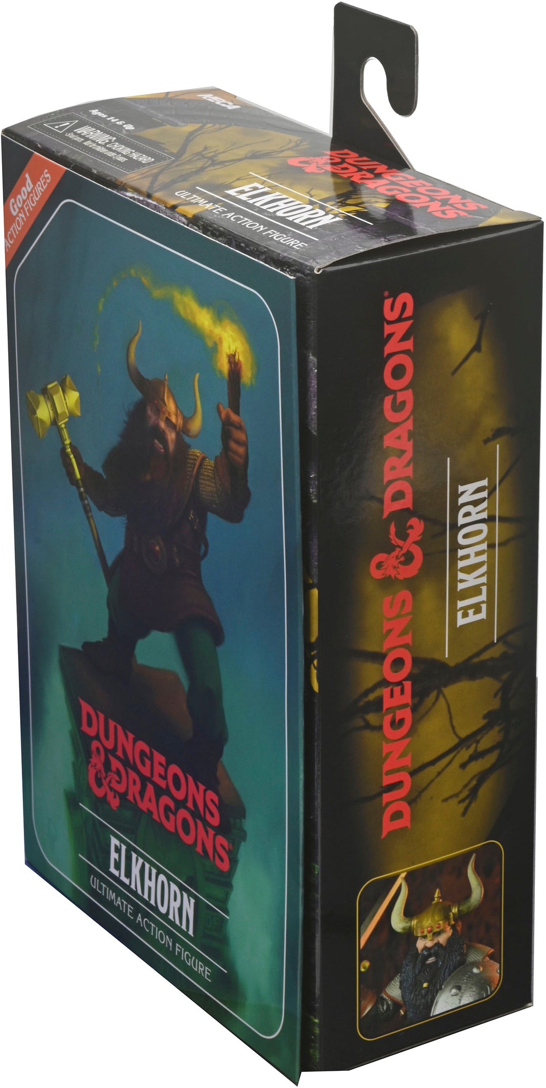 NECA - Dungeons & Dragons - 7” Scale Action Figure - Ultimate Elkhorn the Good Dwarf Fighter_4