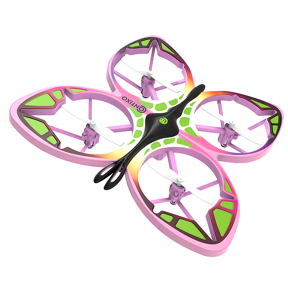 Contixo - RC Light up Butterfly Drone - Pink_7