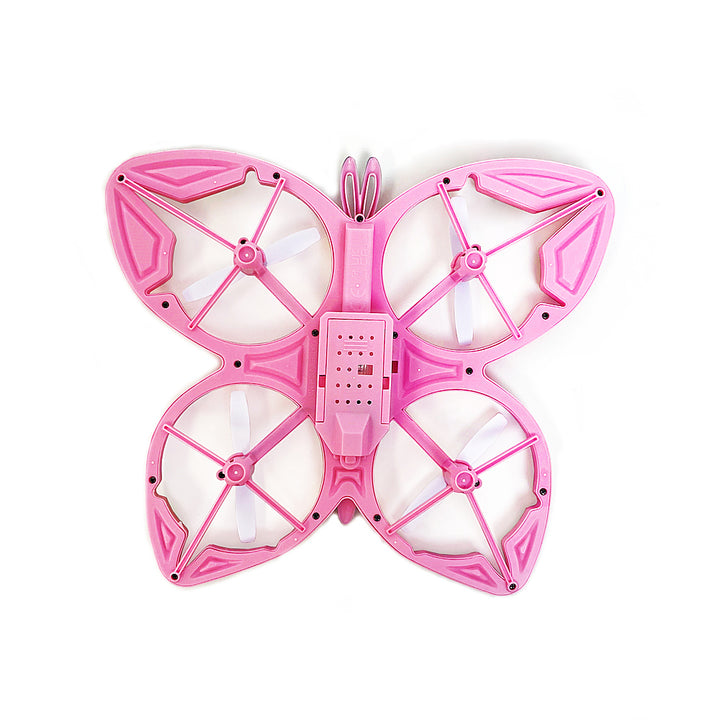 Contixo - RC Light up Butterfly Drone - Pink_5