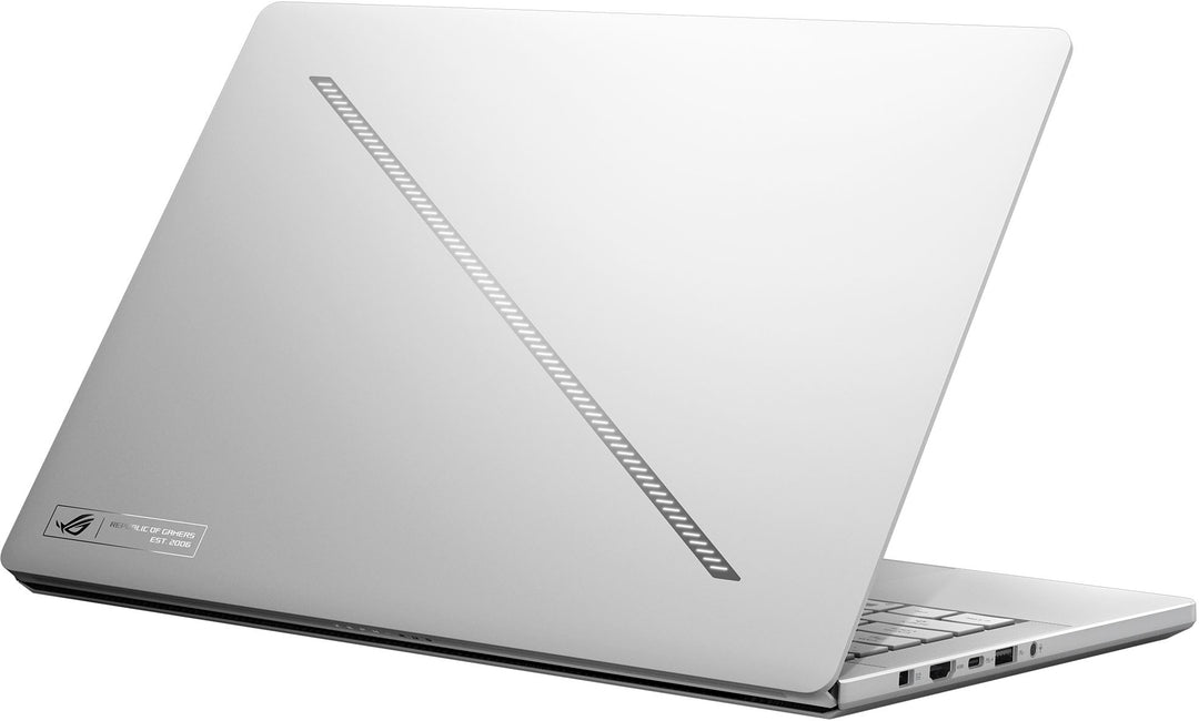ASUS - ROG Zephyrus G14 (2024) 14" OLED 3K 120Hz Gaming Laptop - AMD Ryzen 9 8945HS - 16GB LPDDR5X - GeForce RTX 4060 - 1TB SSD - Platinum White_2
