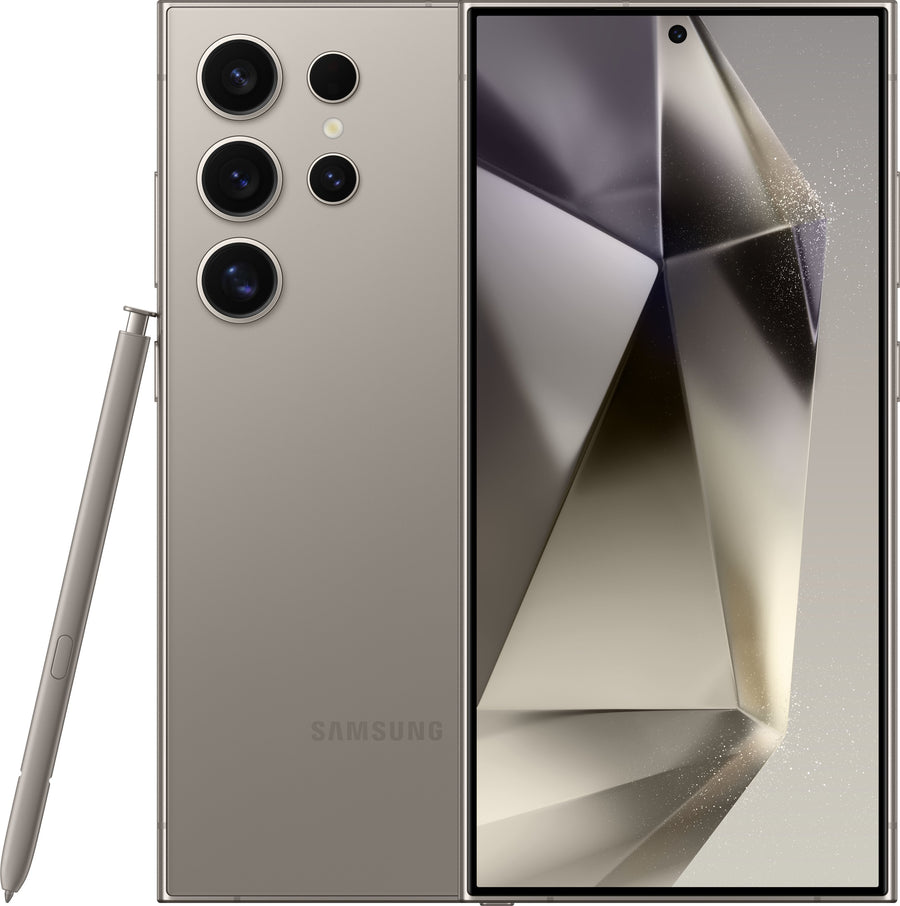 Samsung - Galaxy S24 Ultra 256GB (Unlocked) - Titanium Gray_0