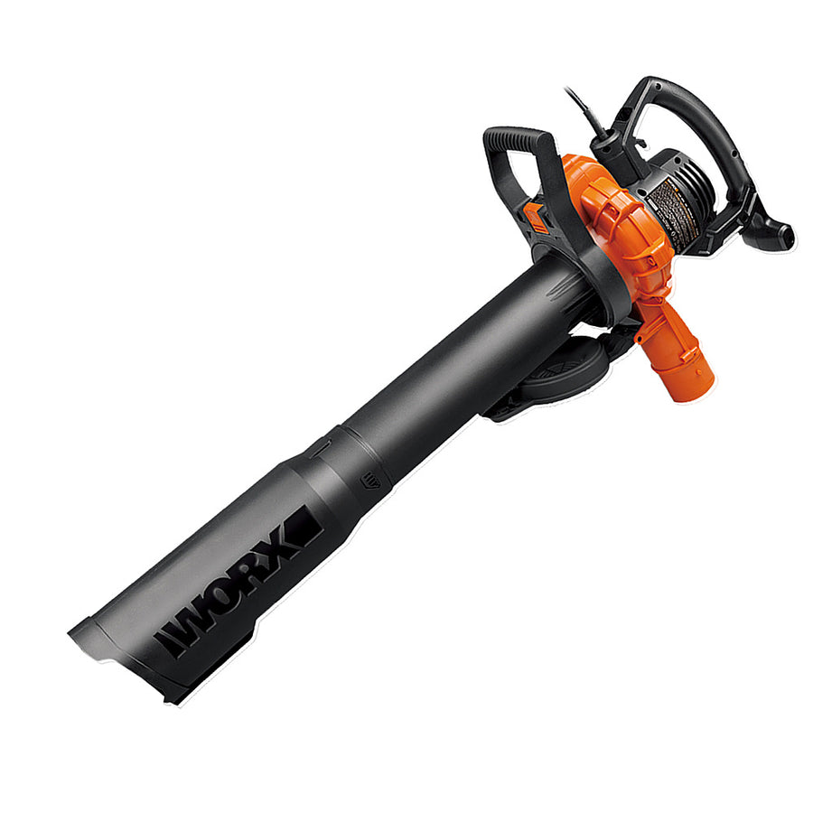 WORX - 12 Amp Electric 2-Speed Leaf Blower/Mulcher/Vacuum - Black_0